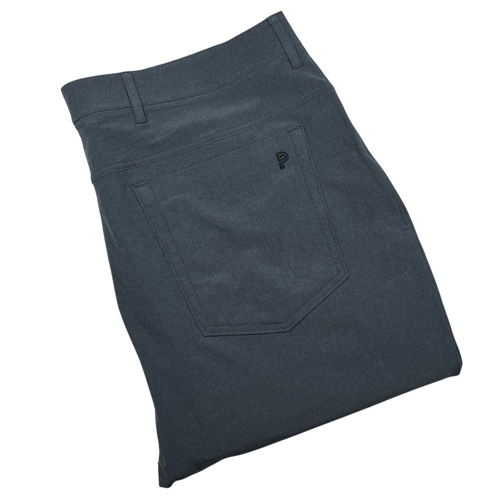 Public Rec Workday Pants Mens 38x32 Grey Straight Leg Stretch Performance Chino